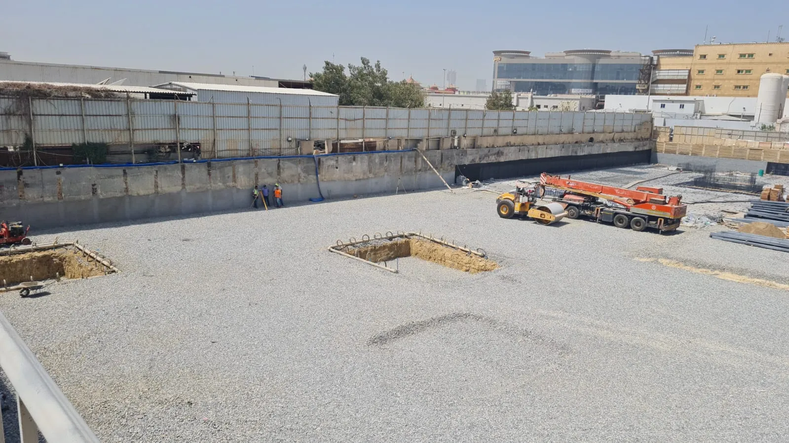 تنفيذ مشروع خراسانات وأعمال خوازيق